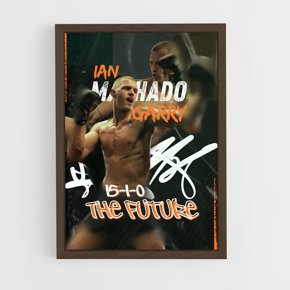 Poster Ian de garry – affiche MMA (vue 5)